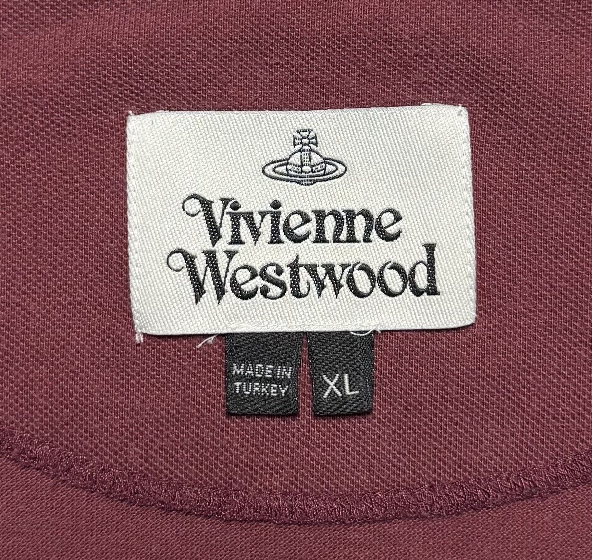 Vivienne Westwood Vivienne Westwood Small Logo Cotton Polo Shirt Size US XL / EU 56 / 4 - 11 Thumbnail