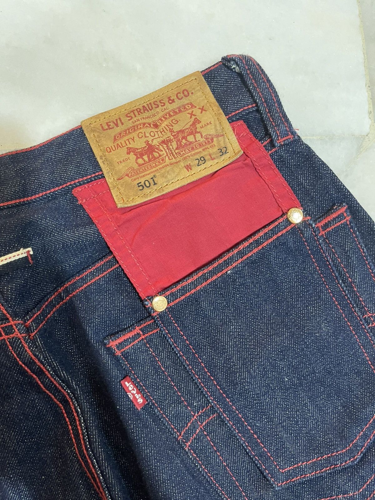 Jean Paul Gaultier Limited Edition Jean Paul Gaultier X Levis Jeans Size US 28 / EU 44 - 12 Thumbnail