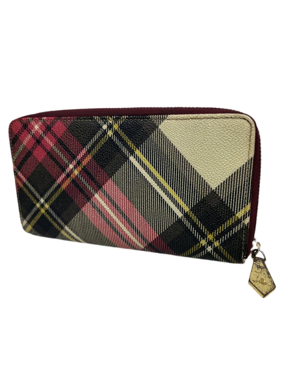 Vivienne Westwood Tartan Orb Zippy Wallet Size ONE SIZE - 2 Thumbnail