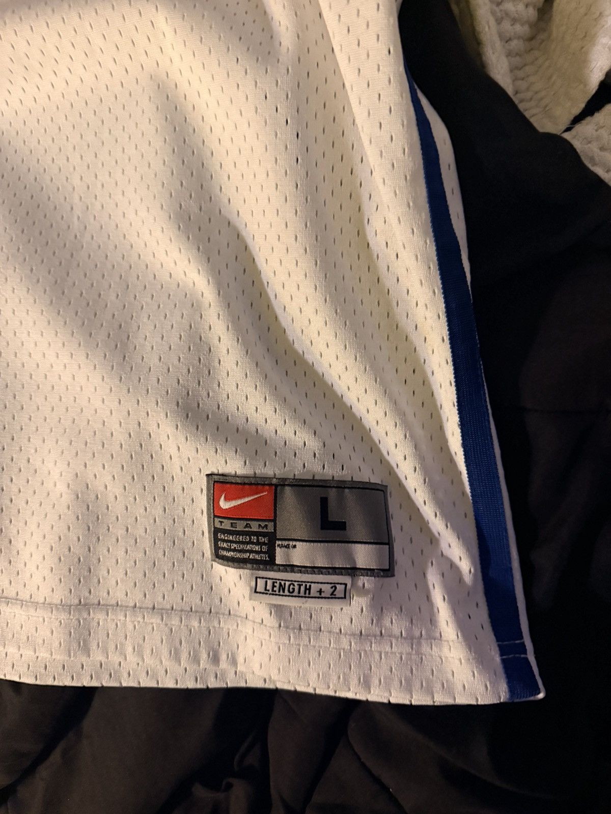 Nike Nike Micheal Jordan Washington Bullets Home Jersey Size US L / EU 52-54 / 3 - 3 Thumbnail