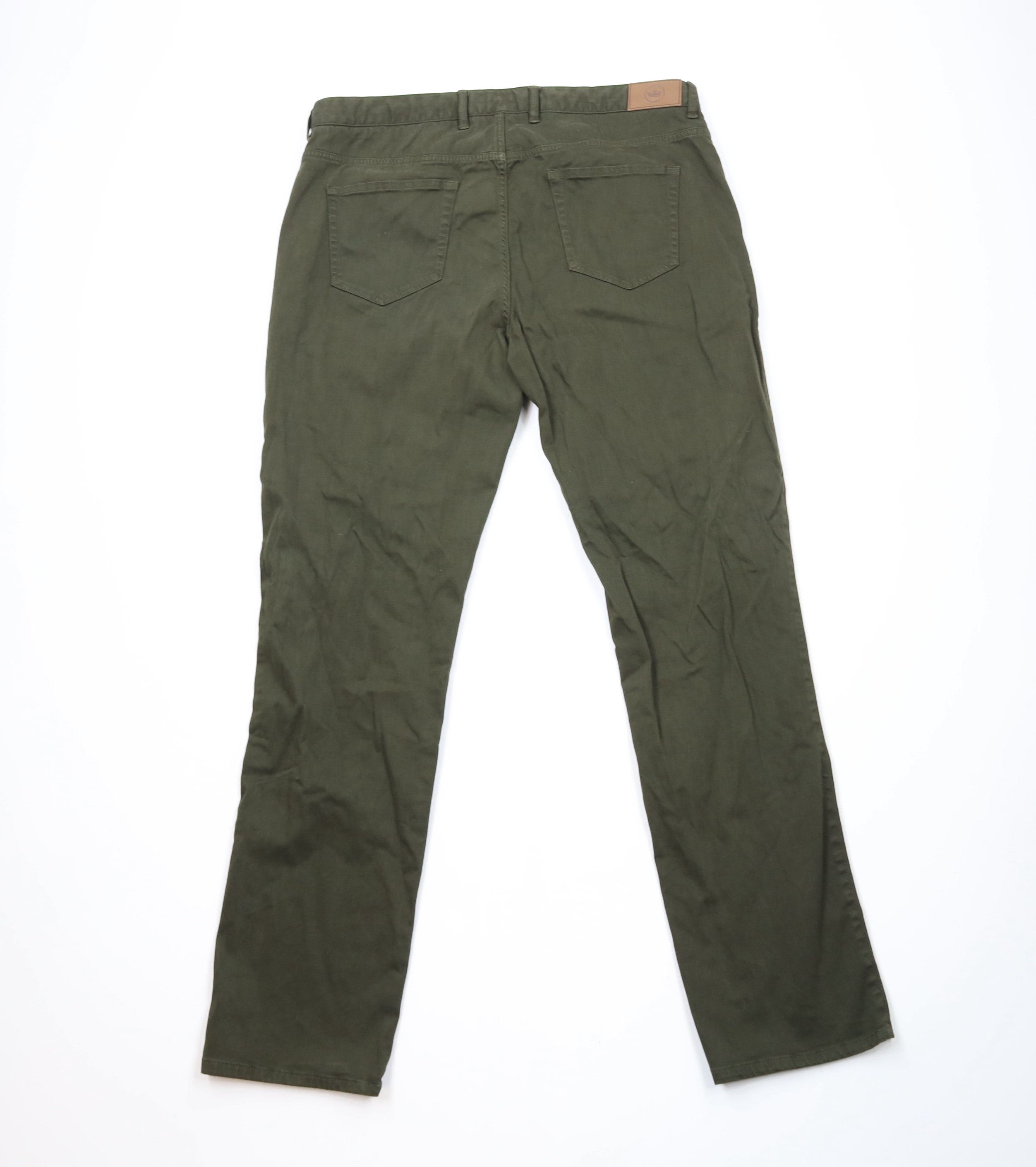 Peter Millar × Vintage Peter Millar Stretch Straight Leg Golfing Pants Dark Green Size US 38 / EU 54 - 10 Thumbnail
