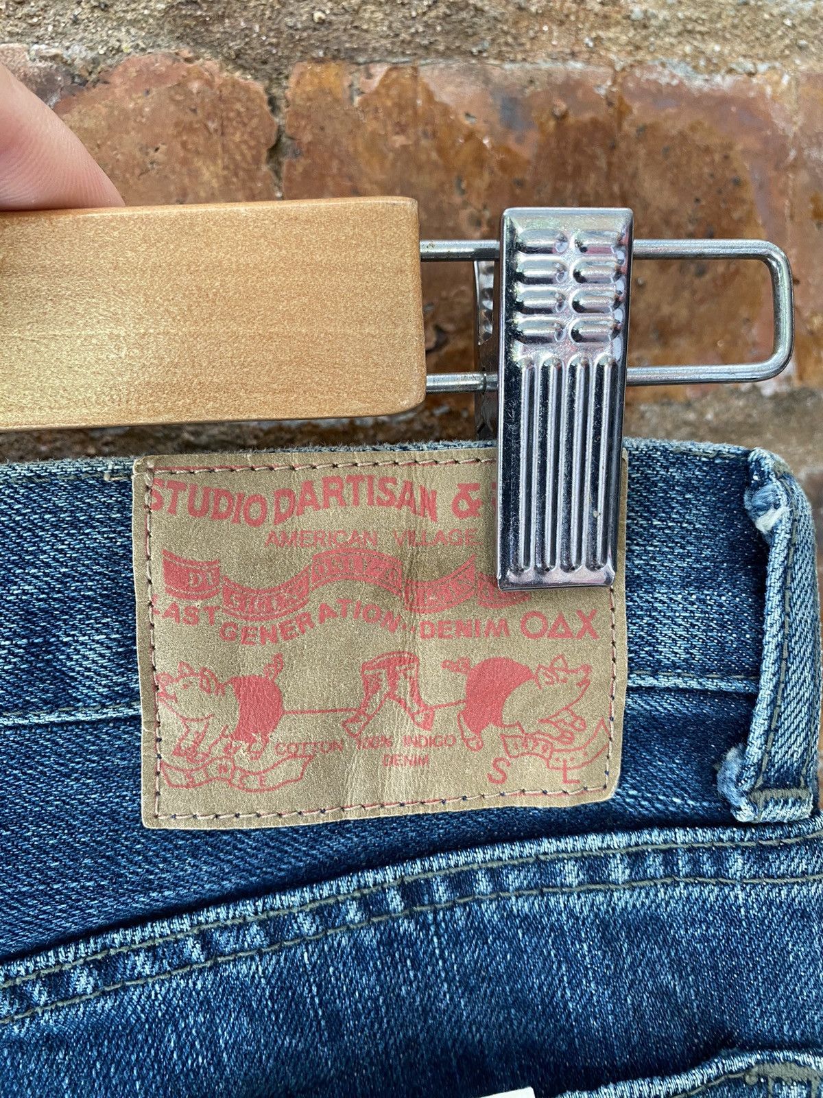 Studio D'Artisan 1990s NOS denim Pants Size US 28 / EU 44 - 11 Thumbnail
