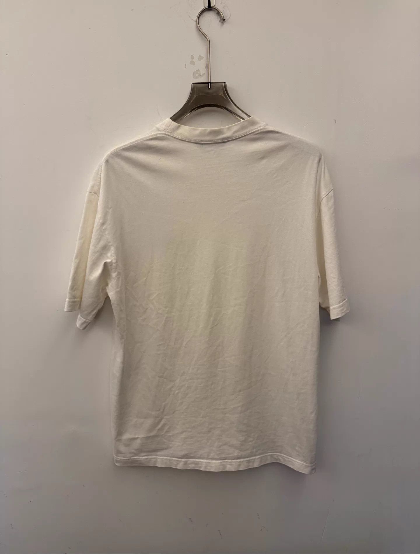 Balenciaga Balenciaga Oversized Crewneck Logo Tee Men's White XS Size US XS / EU 42 / 0 - 3 Thumbnail
