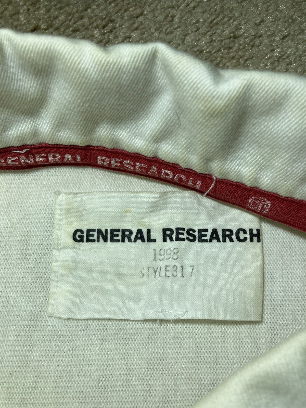 General Research × Japanese Brand × Vintage 1998 General Research Rugby Wet Brain Mein Kampf Right Ballo Size US M / EU 48-50 / 2 - 7 Thumbnail