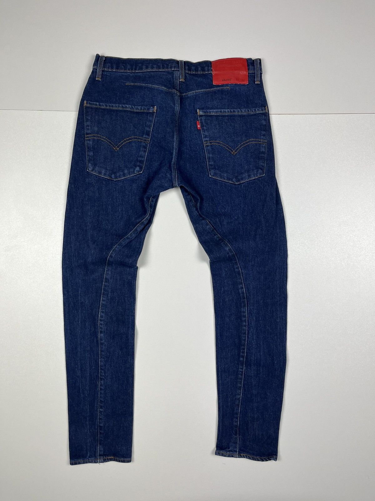 Levi's Levis Engineered Garments Distressed Jeans LEG RED 512 31/32 Size US 31 - 2 Thumbnail