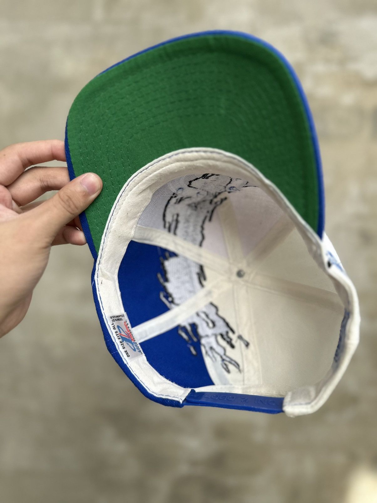 Logo Athletic × Sports Specialties × Vintage Indianapolis Colts Logo Athletic Splash Snapback Hat Size ONE SIZE - 6 Thumbnail