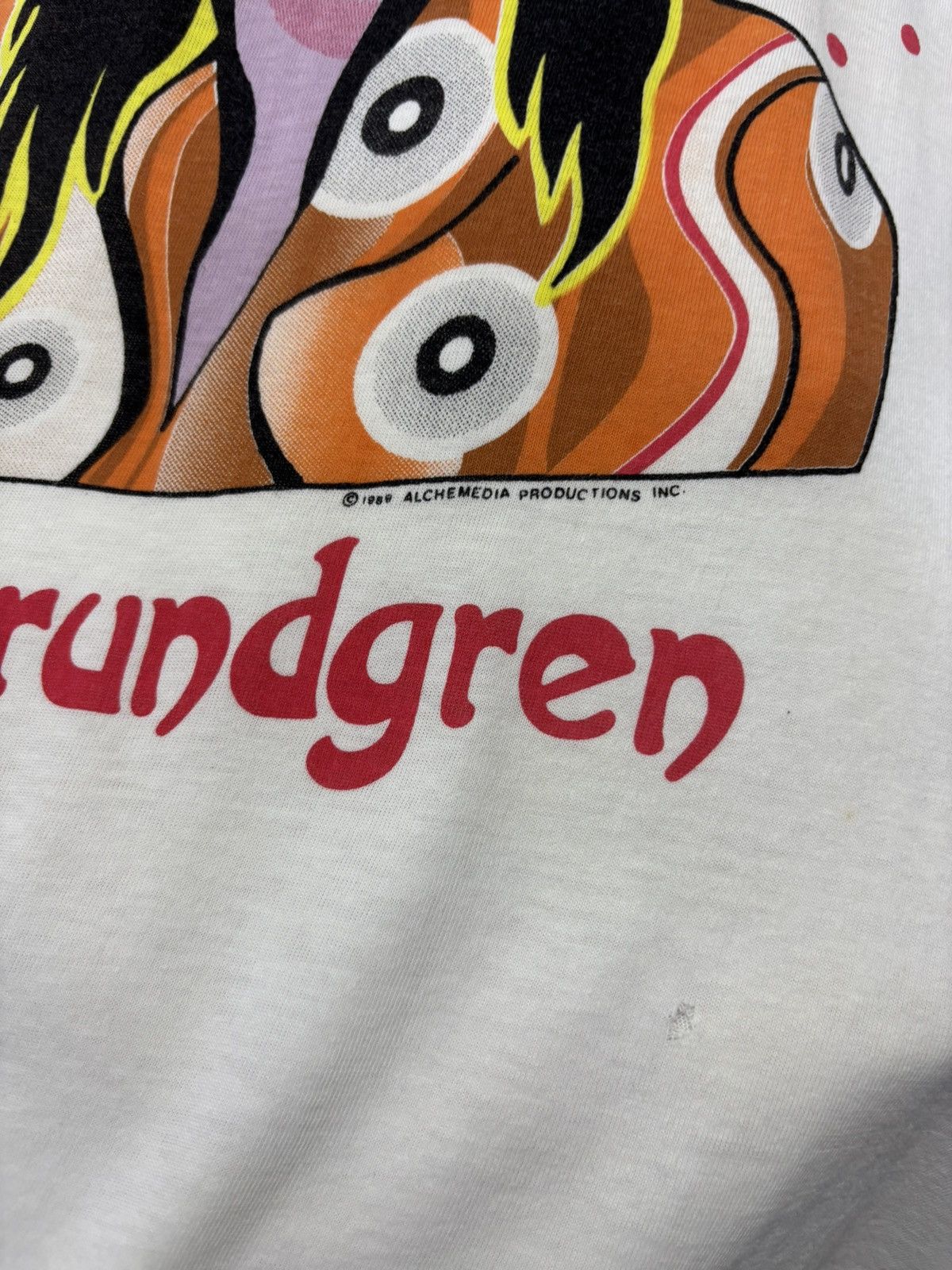 Band Tees Vintage 1989 Todd Rundgren Tshirt Size US M / EU 48-50 / 2 - 3 Thumbnail