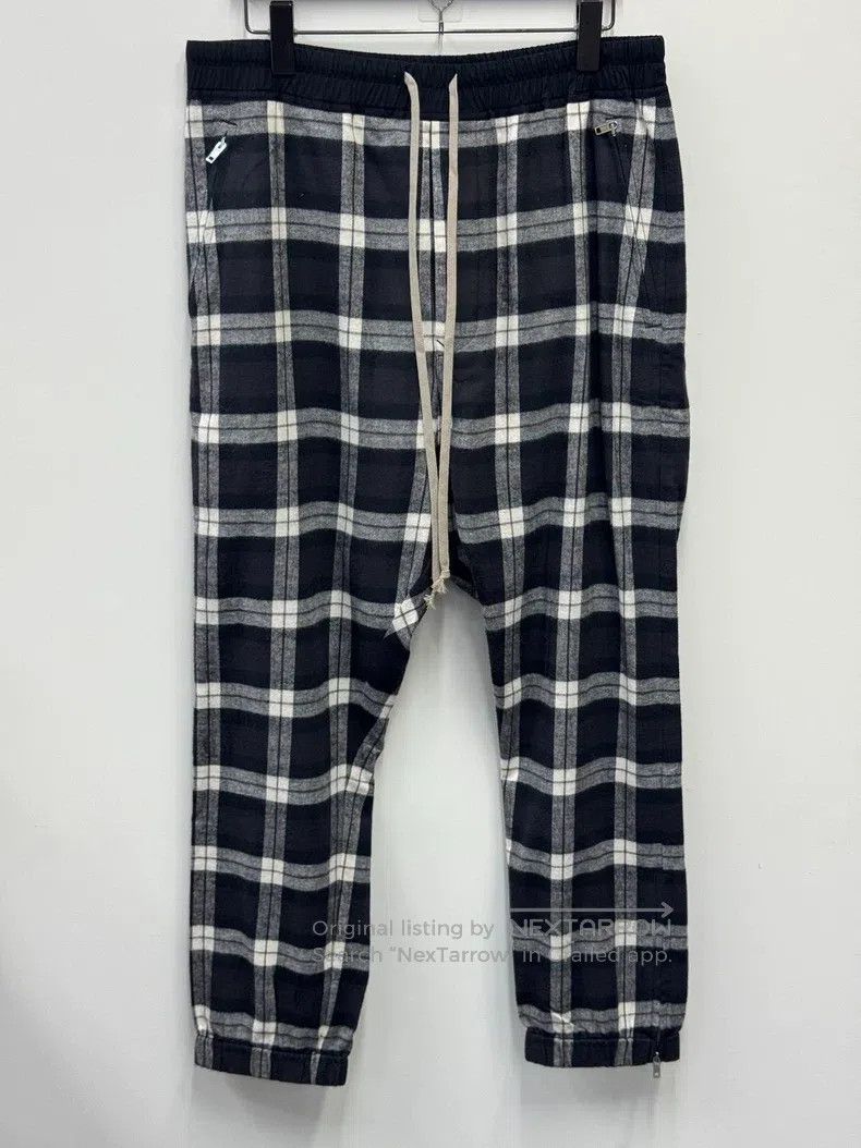 Rick Owens Rick Owens Plaid Harem pants Size US 42 / EU 58 - 1 Thumbnail