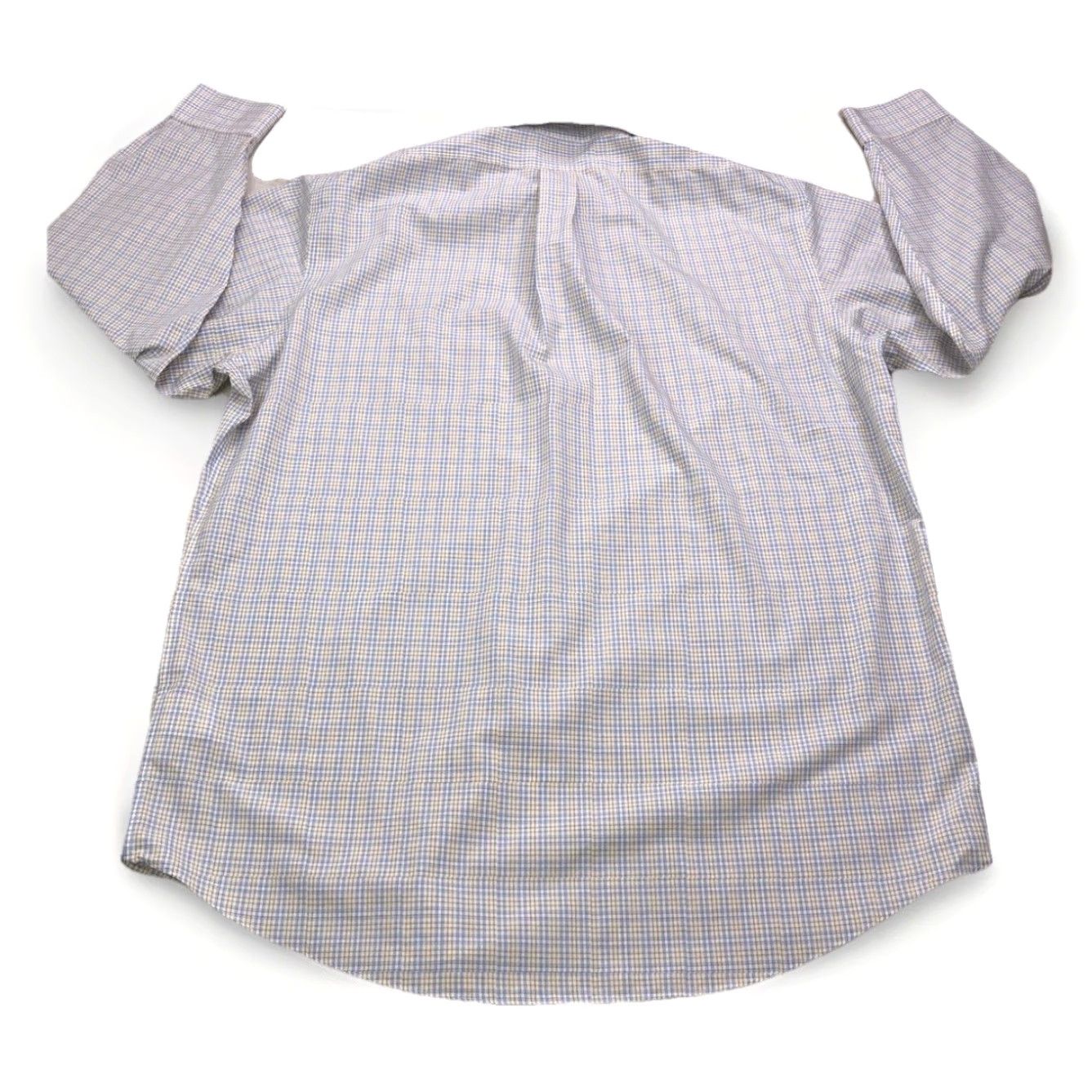 Brooks Brothers Brooks Brothers Madison Non Iron 100% Cotton Plaid Oxford Mens Dress Shirt XL Multicolor Regular 17-34 Men Size 46R - 6 Thumbnail