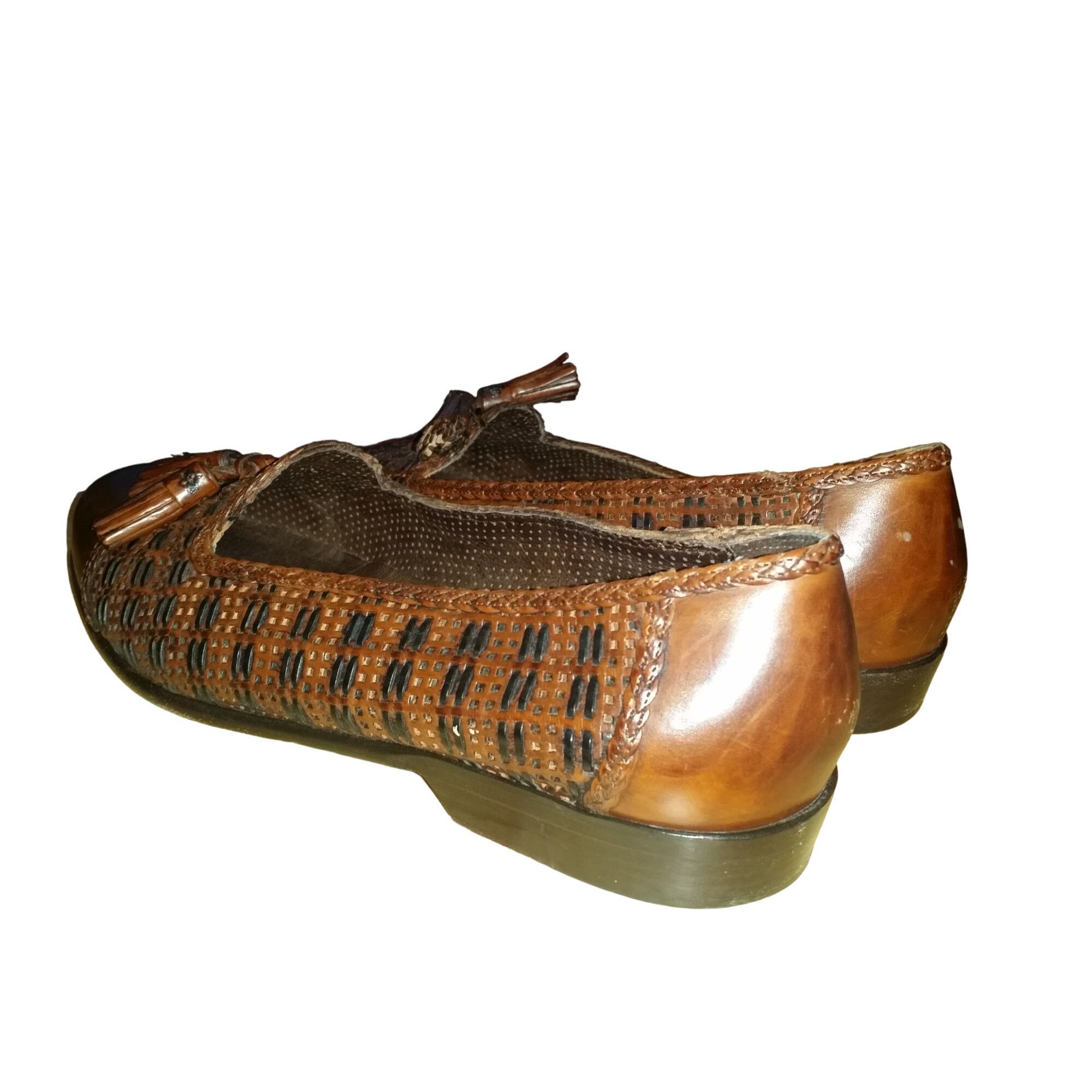 Bragano Vintage Bragano By Cole Haan Loafers Women Sz 9 M Brown Leat Size US 9 / IT 39 - 2 Thumbnail