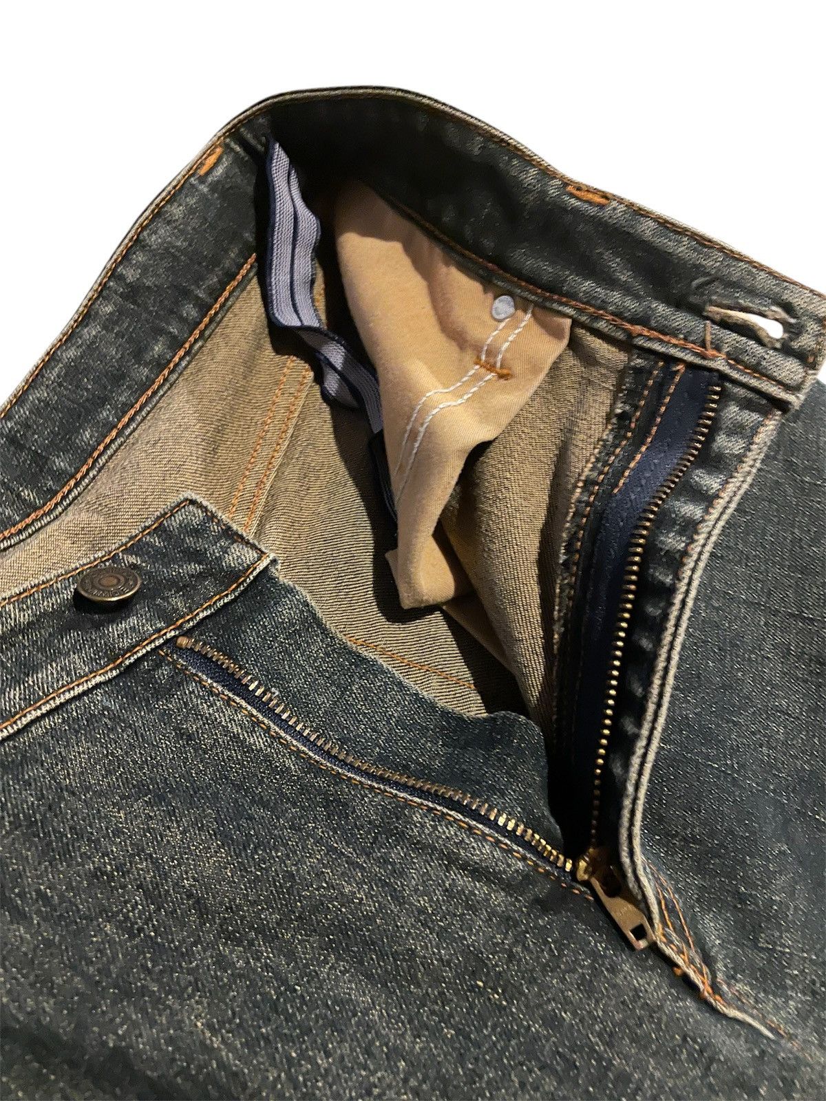 Edwin Edwin 403 W Flex Selvedge-Style Denim Jeans Size US 34 / EU 50 - 4 Thumbnail