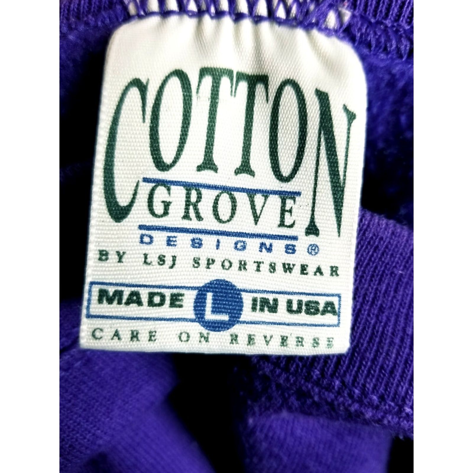 Vintage VINTAGE The Cotton Exchange Sweatshirt Ladies L Purple Snowy Cardinal Bird Print Crewneck 80s Winter Pullover Size L / US 10 / IT 46 - 4 Thumbnail