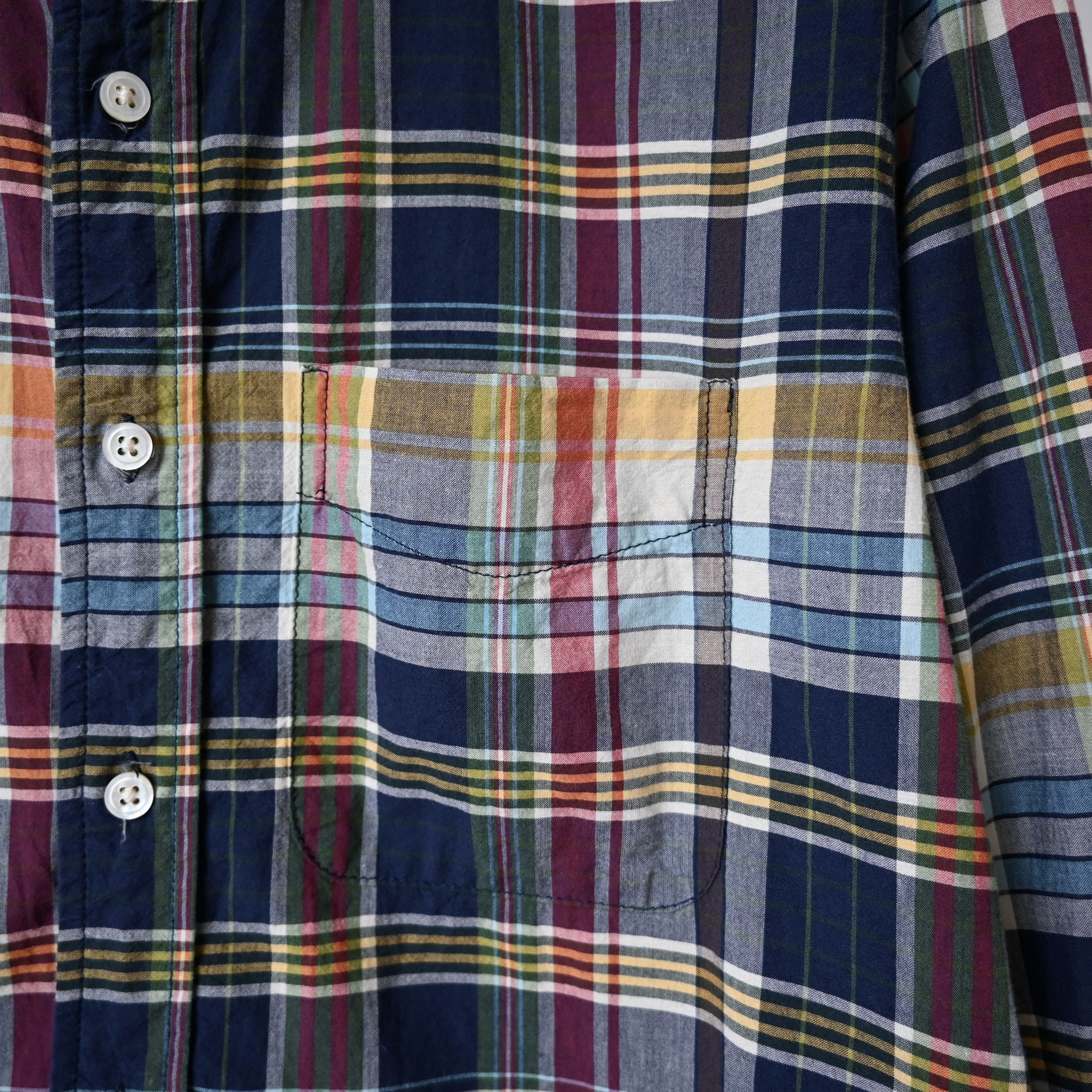 Engineered Garments Engineered Garments "19th Century BD Shirt" madras plaid, S Size US S / EU 44-46 / 1 - 9 Thumbnail
