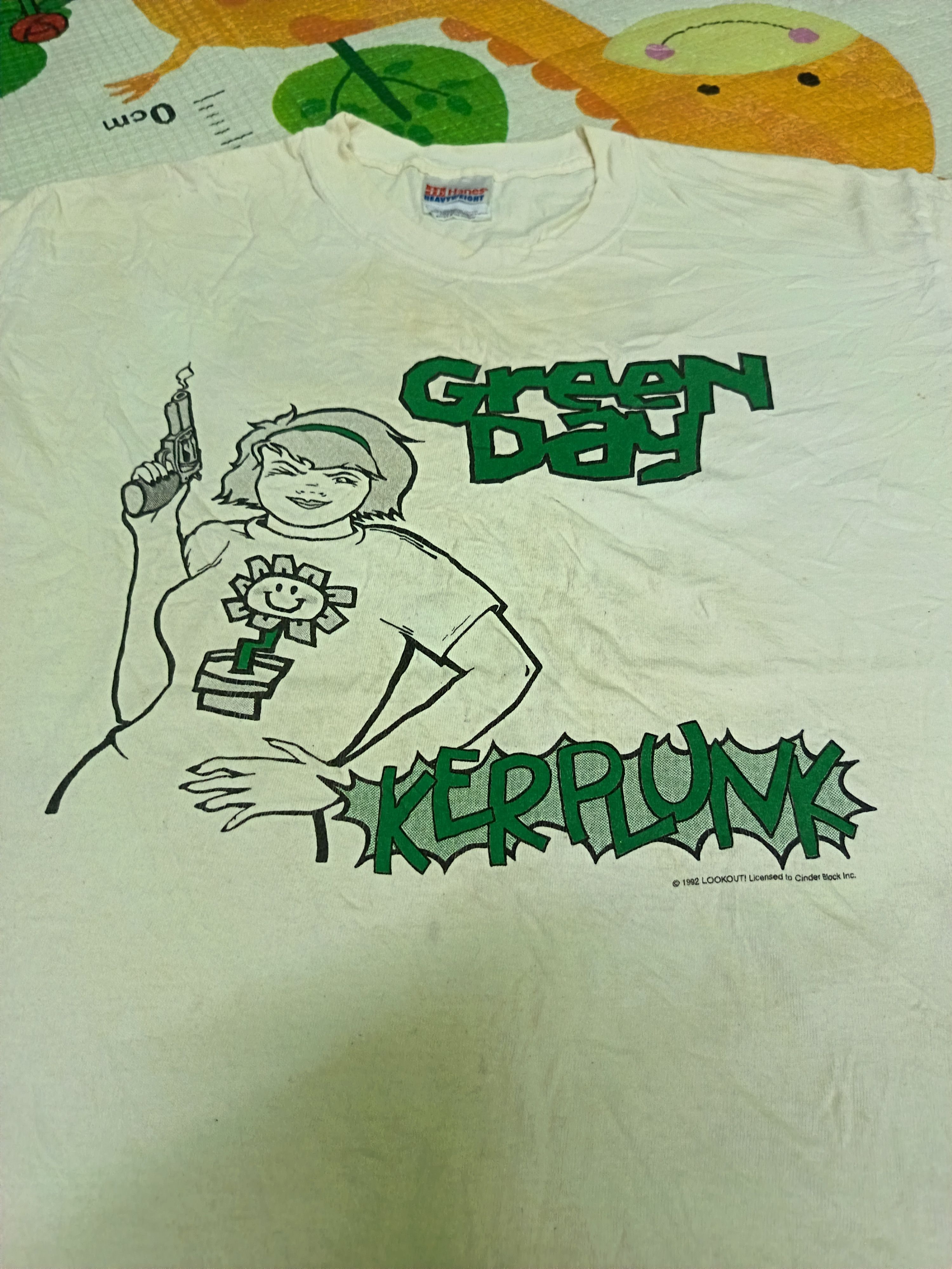 Band Tees Vintage 1992 Green Day Kerplunk T-shirt Size US M / EU 48-50 / 2 - 2 Thumbnail