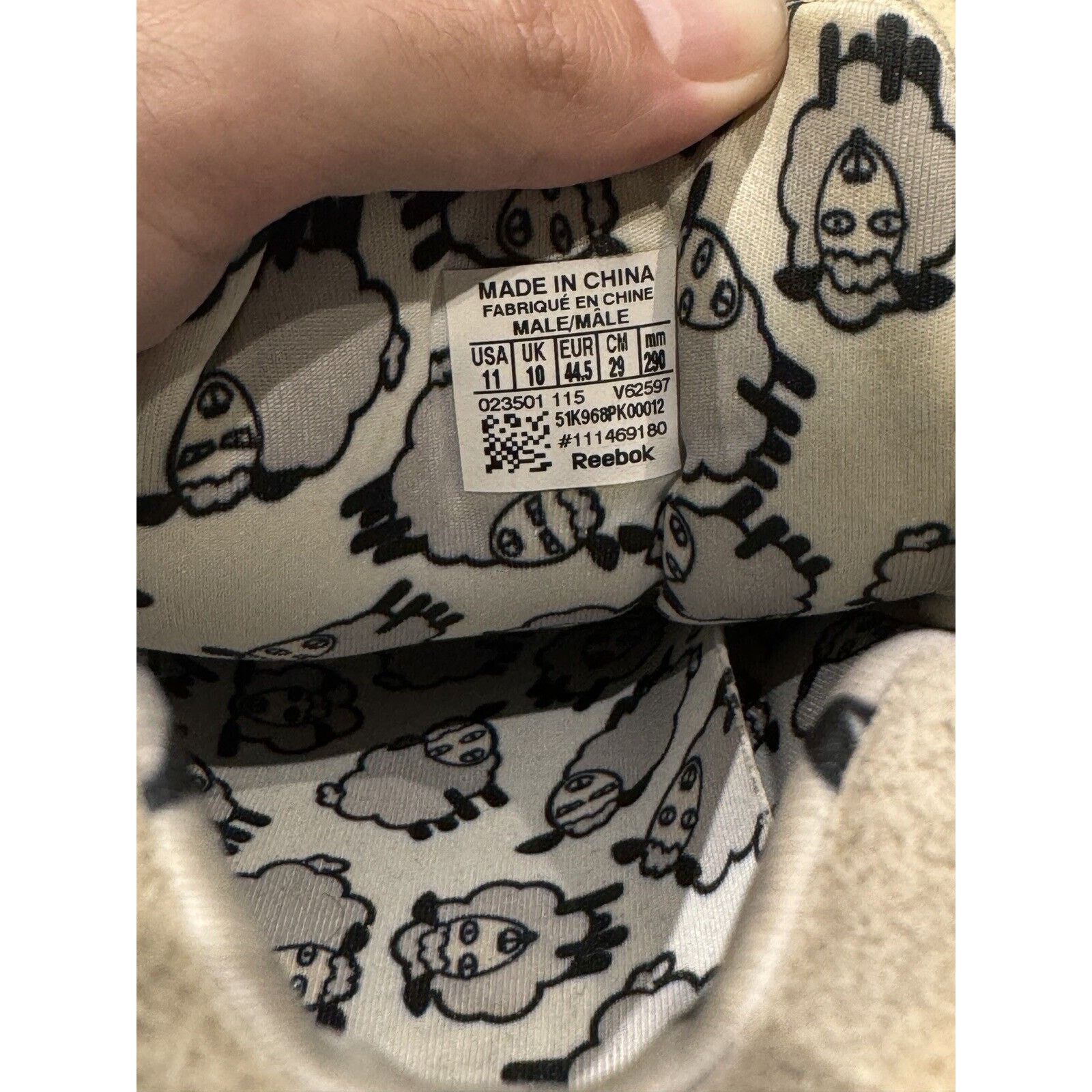 Reebok Reebok Instapump Fury OG “Year of the sheep” Size US 11 / EU 44 - 9 Thumbnail