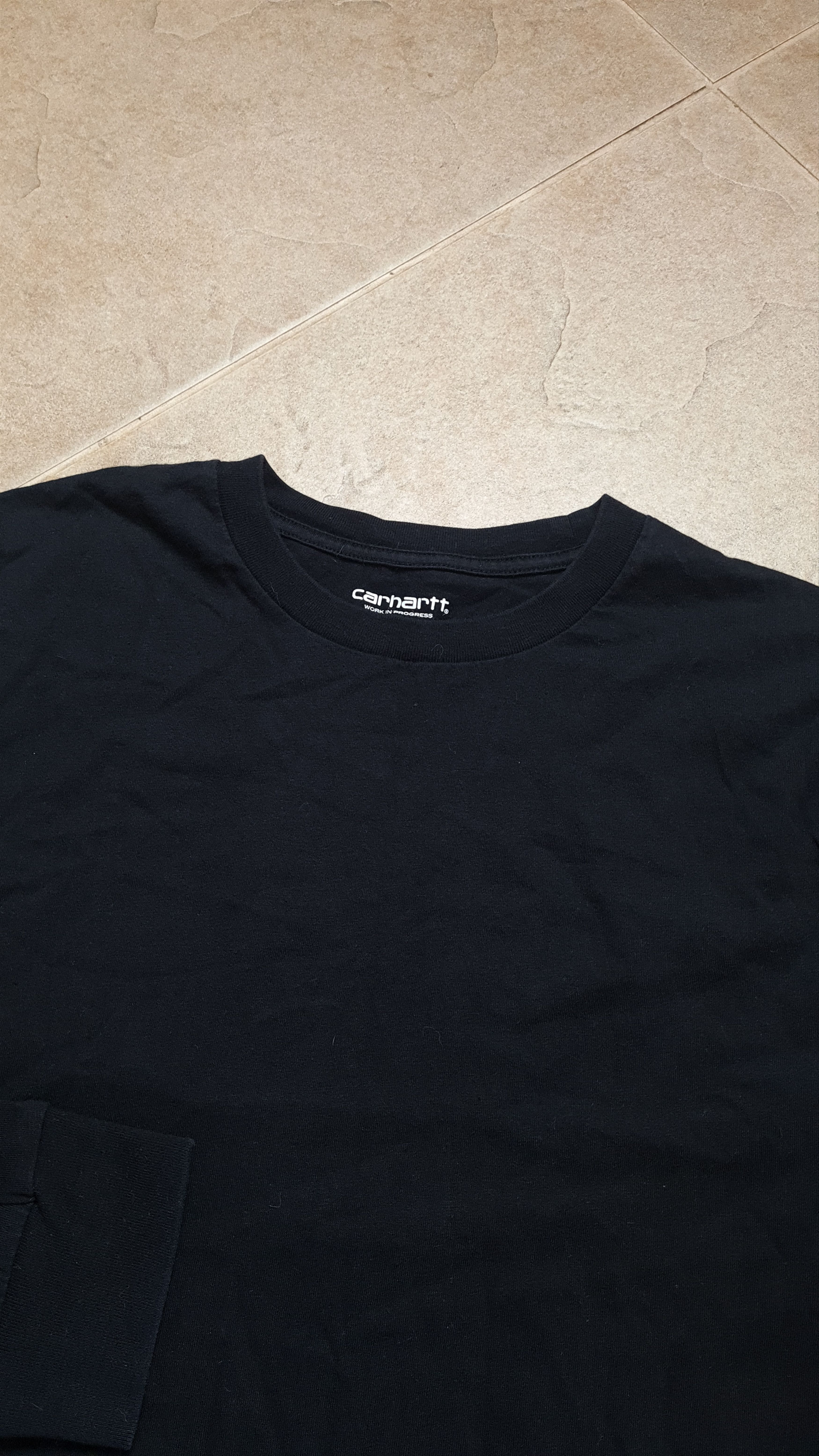Carhartt Mens sweatshirt Carhartt Long Sleeve T-shirt Black Size M Size US M / EU 48-50 / 2 - 11 Thumbnail