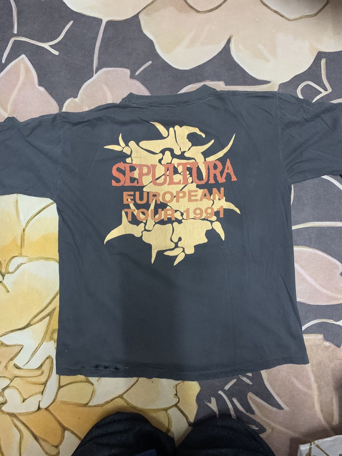 Other Vintage 1991 Sepultura European Tour Size US L / EU 52-54 / 3 - 5 Thumbnail