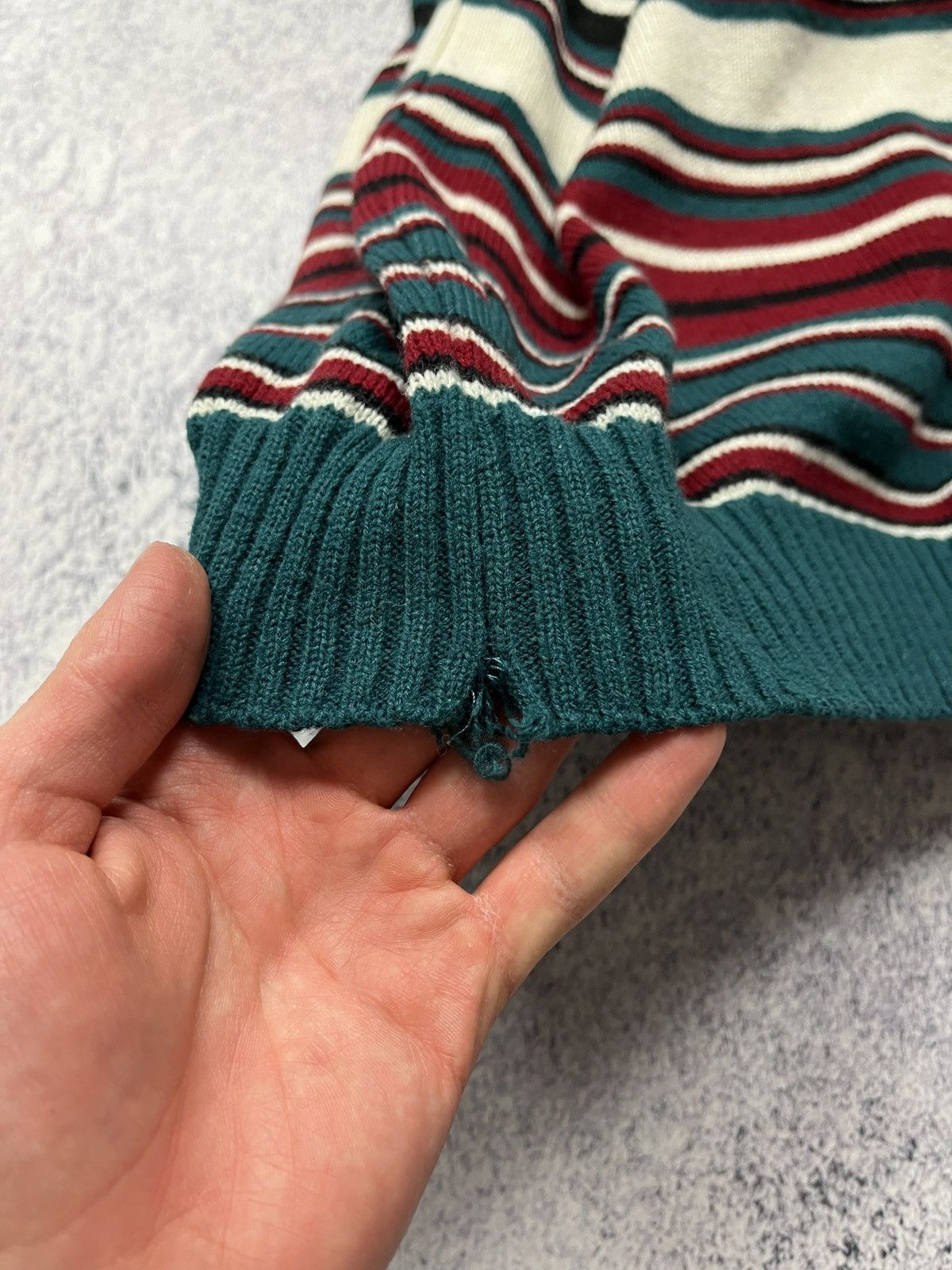 Other UK × Vintage Vintage Y2K The Sweater Shop Coloured Knitted Sweater Size US S / EU 44-46 / 1 - 9 Thumbnail