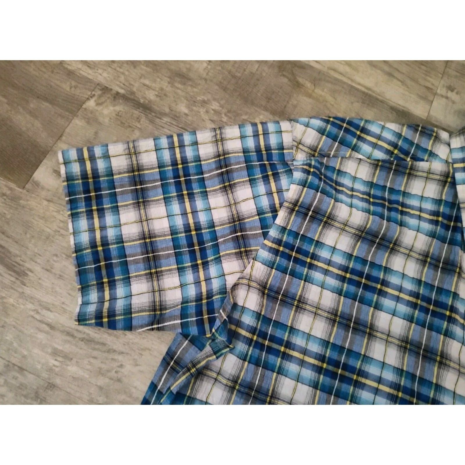 Vintage VINTAGE Kuhl Mountain Grown Mens Short Sleeve Shirt 2XL Blue Plaid Outdoor Hiking Size US XXL / EU 58 / 5 - 3 Thumbnail