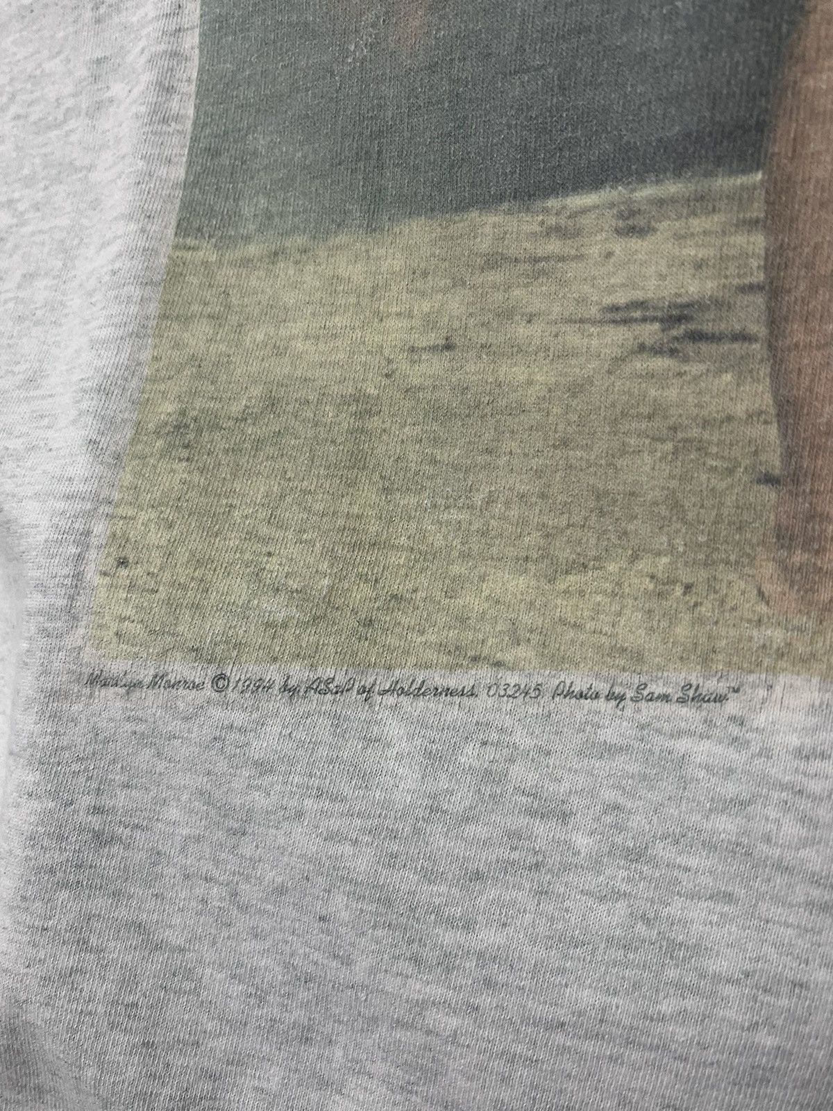 Vintage Vintage 90’s Marilyn Monroe Photoprint Tee Size US M / EU 48-50 / 2 - 3 Thumbnail