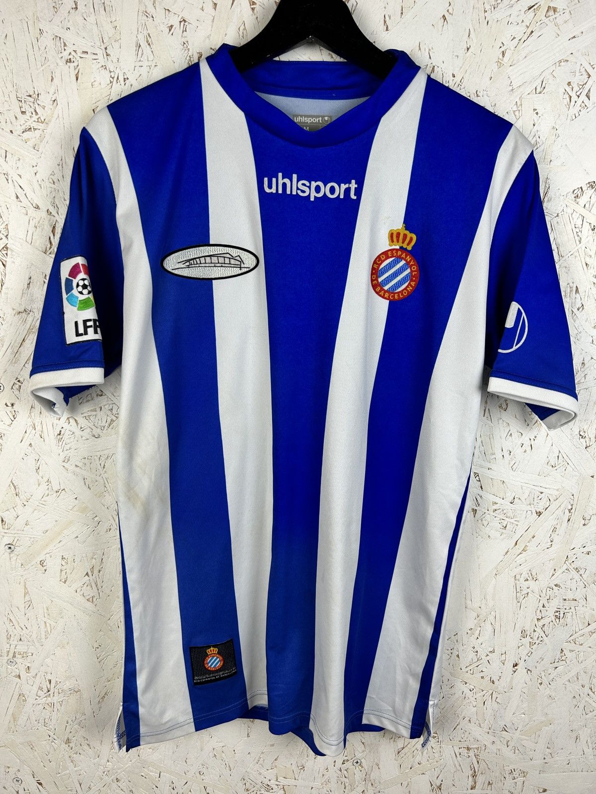Vintage Uhlsport RCD Espanyol 2008/09 Home Kit Vintage Soccer Jersey Size US M / EU 48-50 / 2 - 1 Thumbnail