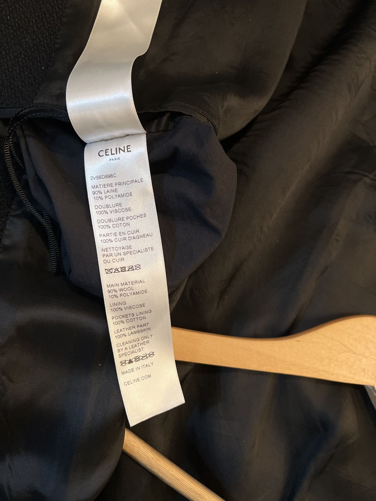 Celine Celine "C" teddy jacket Size US L / EU 52-54 / 3 - 18 Thumbnail