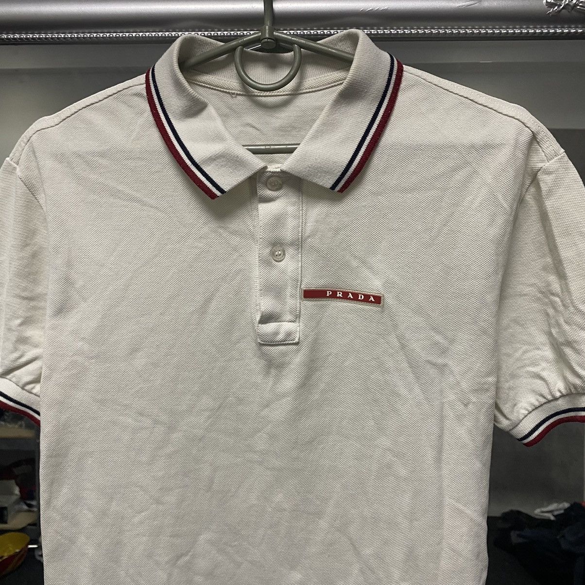 Prada Prada polo shirt men luxury Size US M / EU 48-50 / 2 - 2 Thumbnail