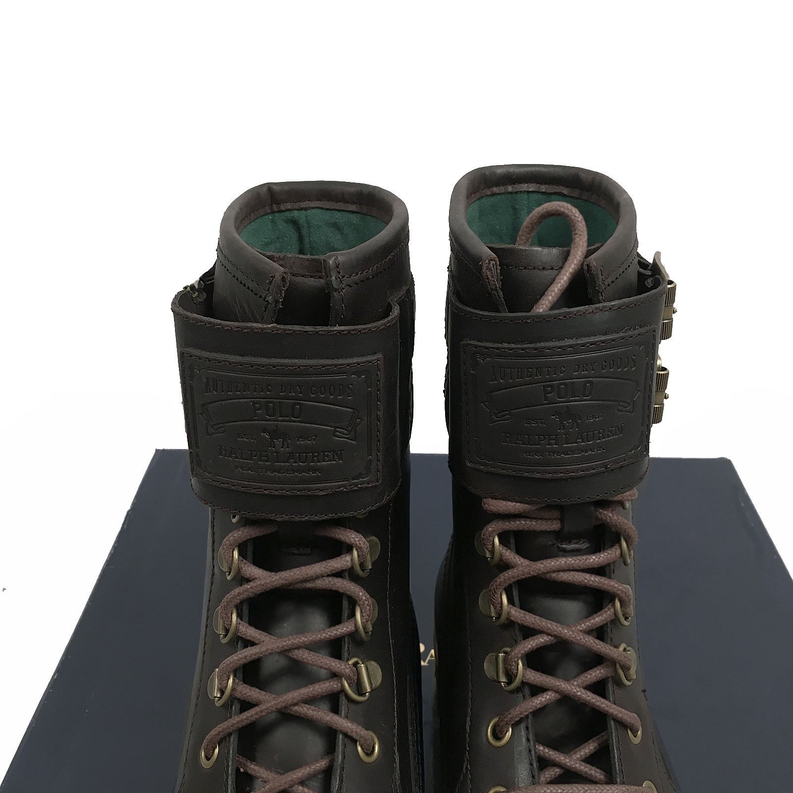Polo Ralph Lauren NEW Vintage Polo Ralph Lauren Wolcott Boots 9 Brown Size US 9 / EU 42 - 3 Thumbnail