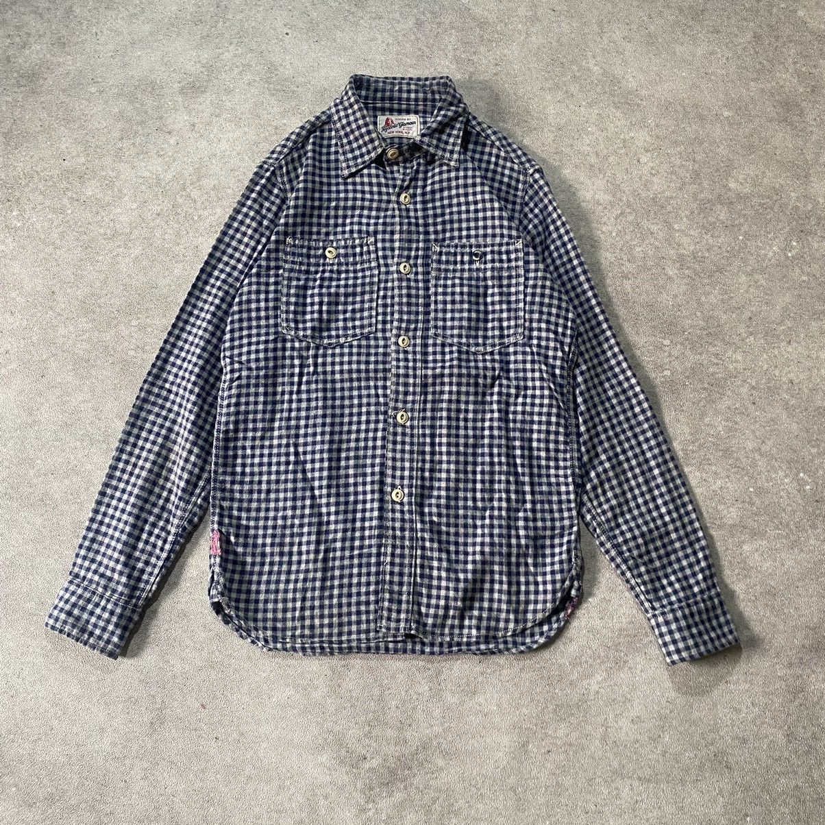 Hysteric Glamour Hysteric Glamour Gingham Double Pocket Chambray Size US S / EU 44-46 / 1 - 1 Thumbnail