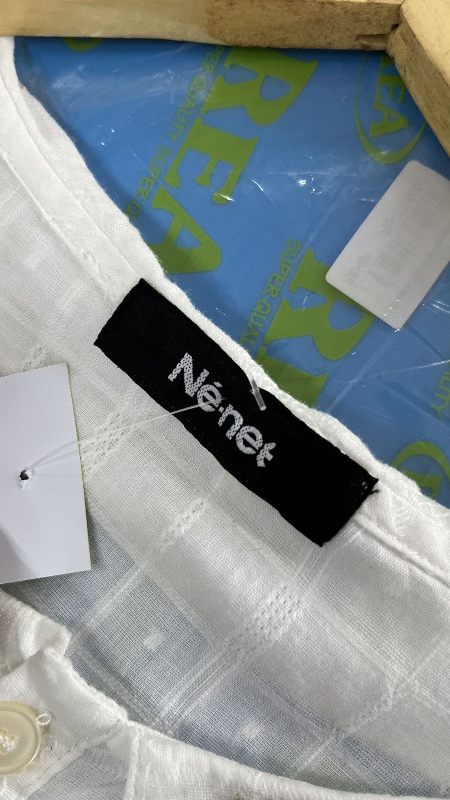 Ne-Net Vintage ISSEY MIYAKE NE-NET BLOUSE Size M / US 6-8 / IT 42-44 - 5 Thumbnail