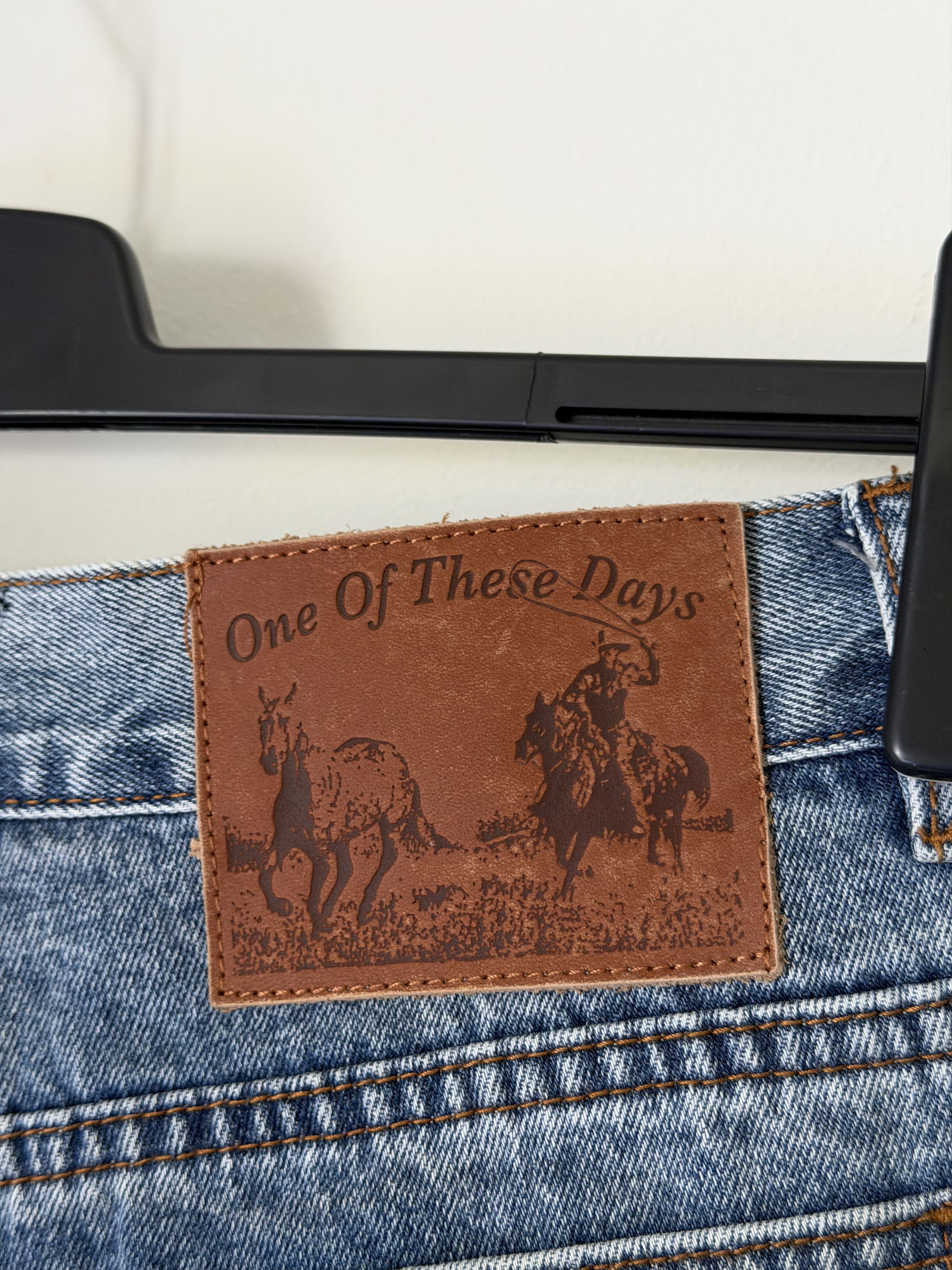 One of These Days One Of These Days All Over Print Jeans in Blue Size US 34 / EU 50 - 5 Thumbnail