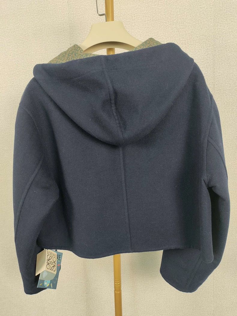 Loewe LOEWE A woolen coat Size XXS / US 00 / IT 34 - 2 Thumbnail