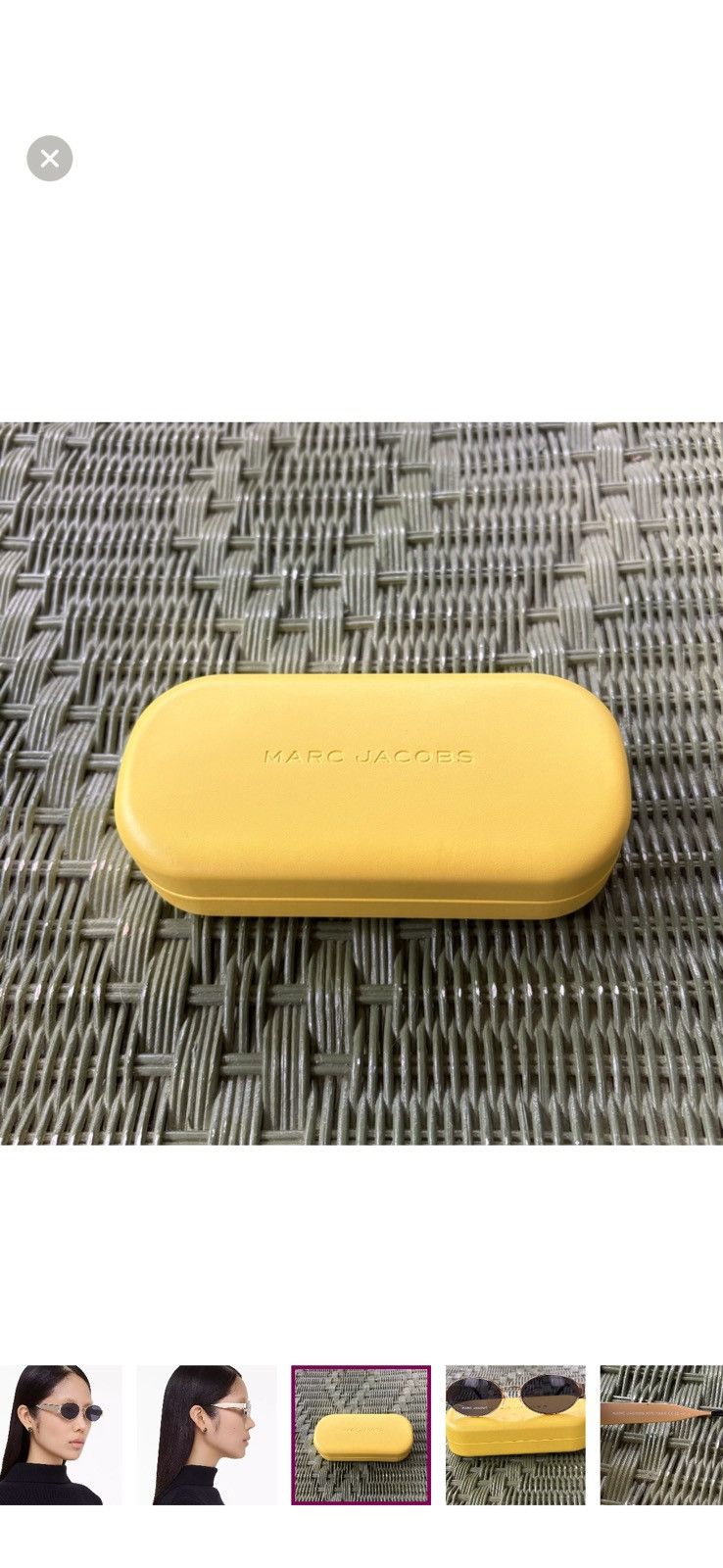 Marc Jacobs Marc Jacobs Classic Logo Round Sunglasses Size ONE SIZE - 7 Thumbnail