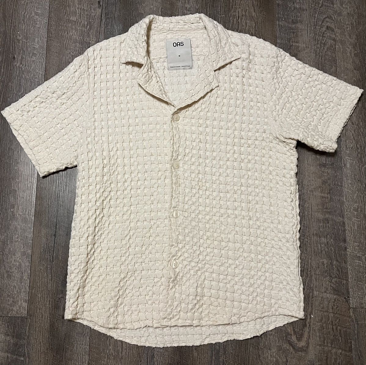 OAS OAS Cuba Waffle Shirt size Medium Size US M / EU 48-50 / 2 - 1 Thumbnail