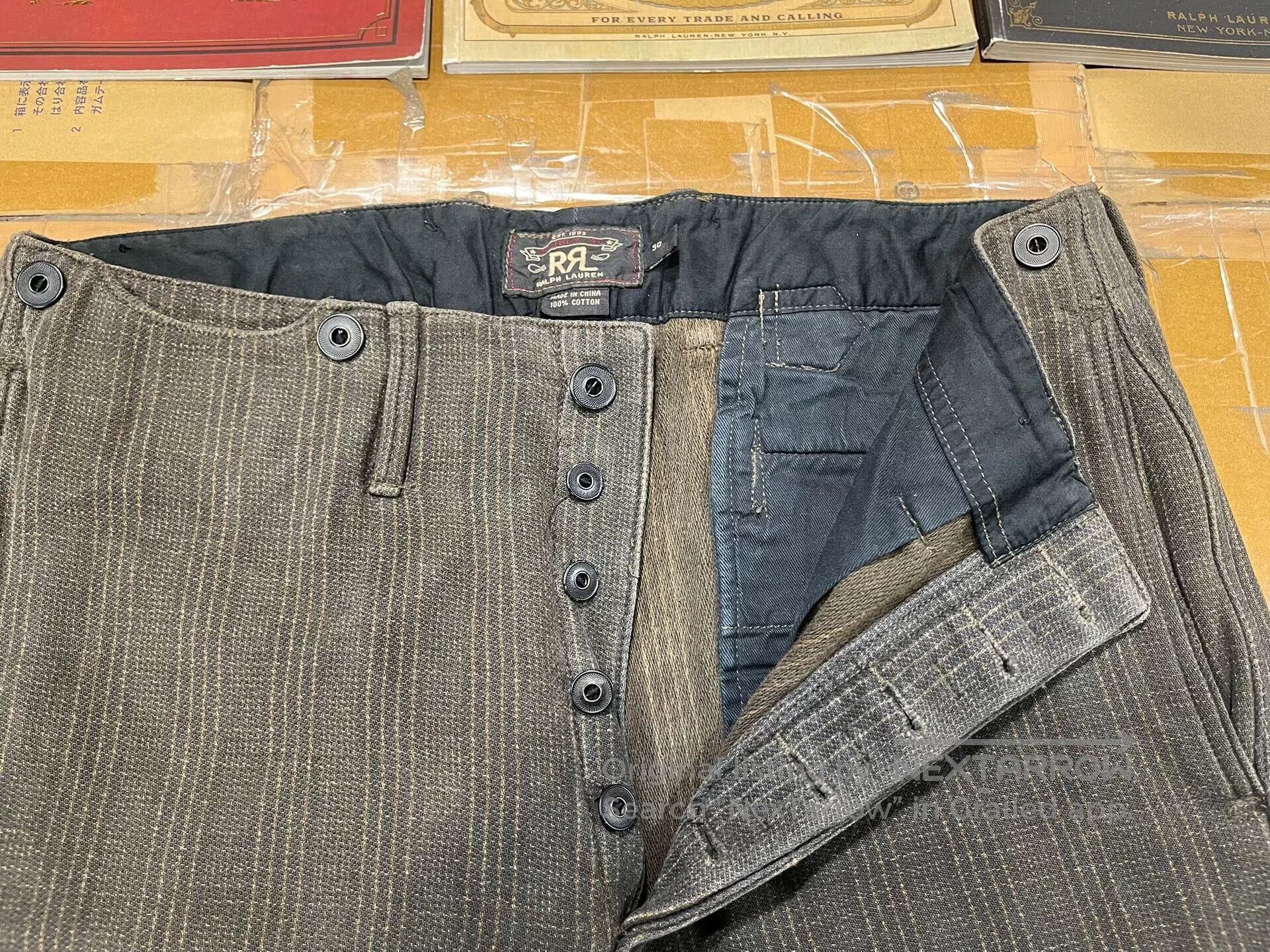 RRL Ralph Lauren rrl rare relaxed casual pants by ralph lauren. Size US 30 / EU 46 - 4 Thumbnail