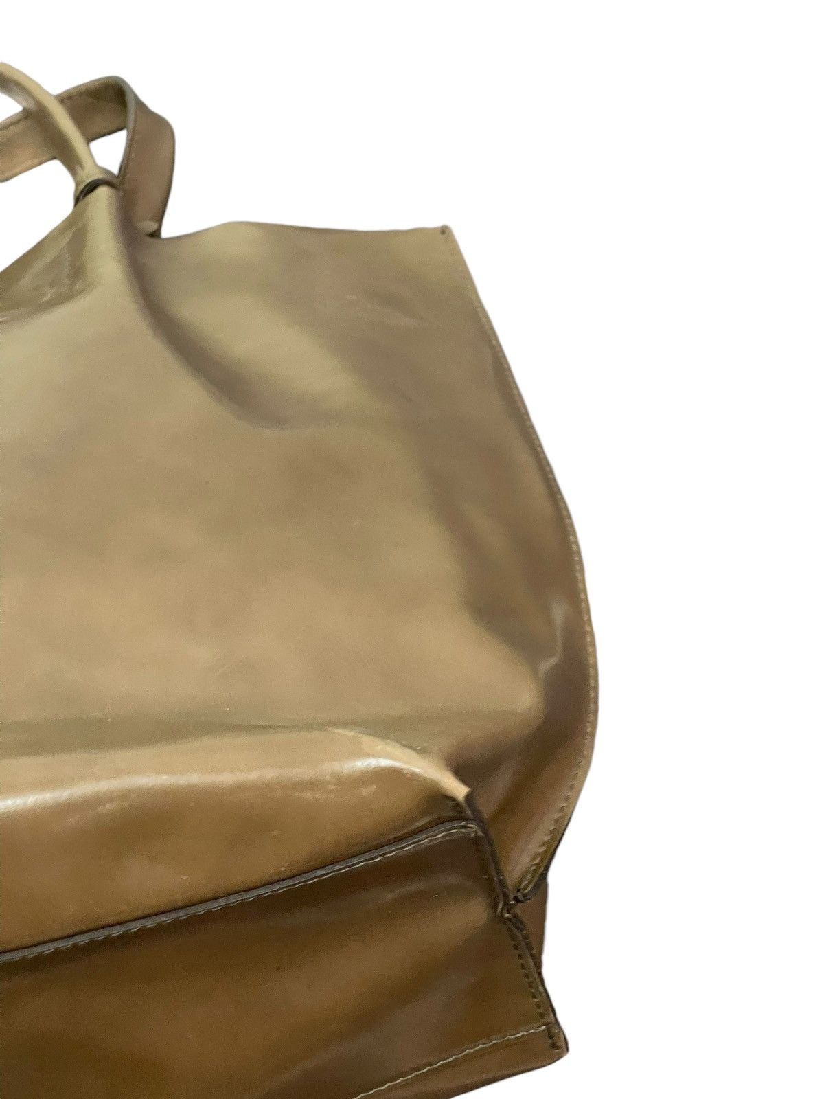 Japanese Brand Full Leather Gianni Chiarinni Italy Tote Bag 9🟩 Size ONE SIZE - 15 Thumbnail