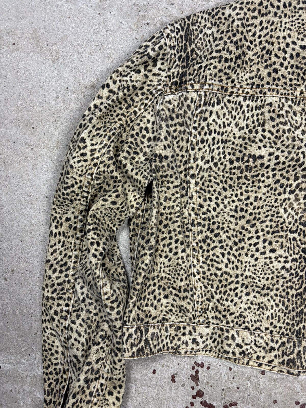 Roberto Cavalli Vintage 1990s Roberto Cavalli Leopard Animal Print Jacket Size S / US 4 / IT 40 - 14 Thumbnail