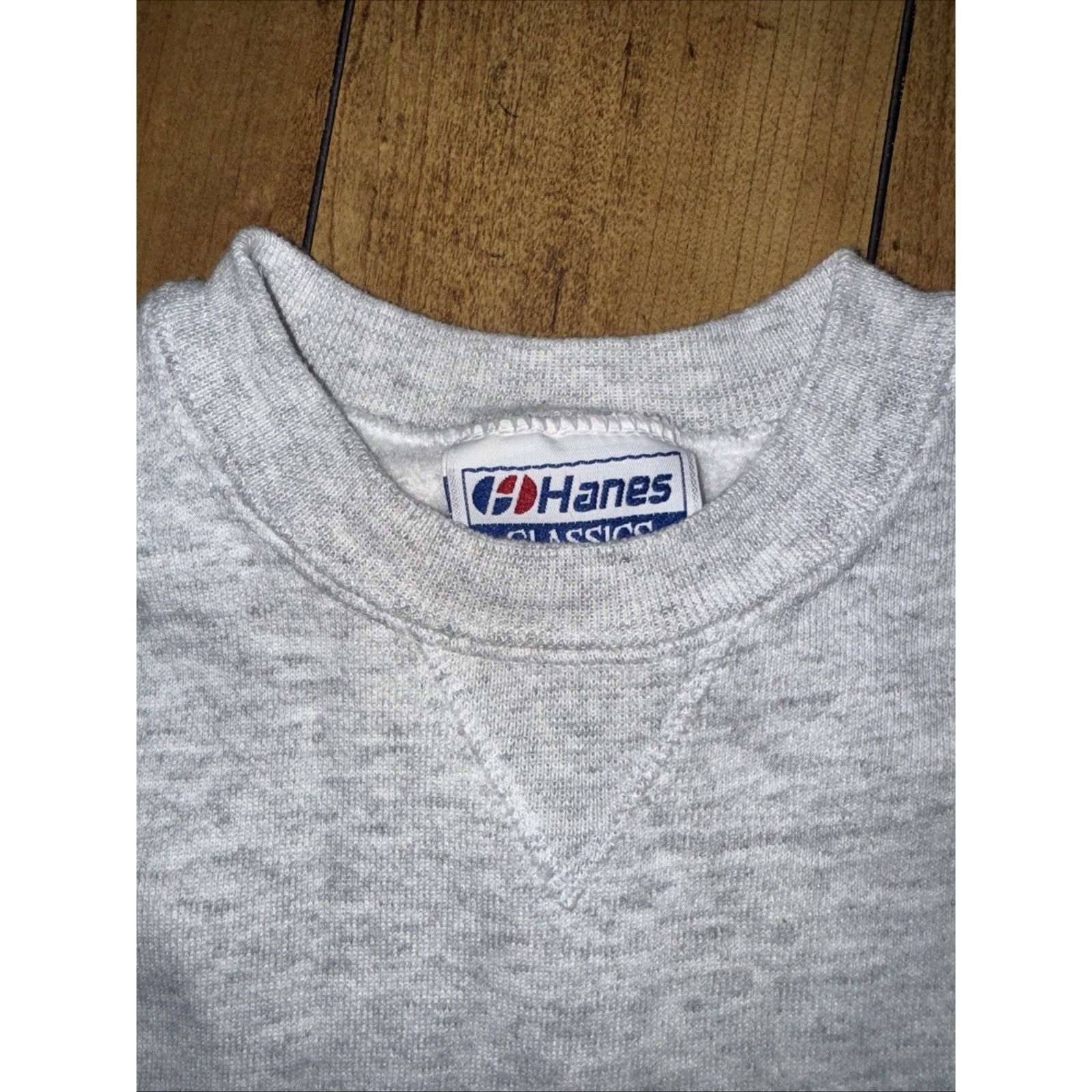 Hanes × Vintage Hanes USA Made Gray Crewneck Sweatshirt Men’s Classic Fit Size US M / EU 48-50 / 2 - 3 Thumbnail