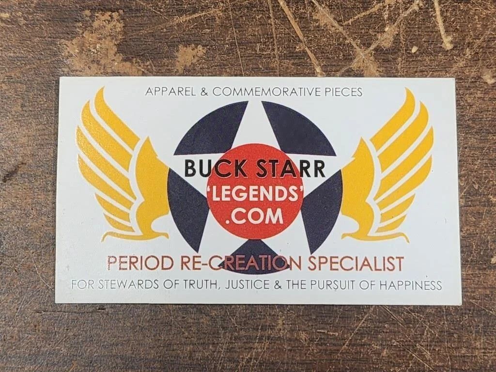 Other Vintage A2 Bomber Hand Painted B-24 Nose Art Buck Starr Size US L / EU 52-54 / 3 - 9 Thumbnail