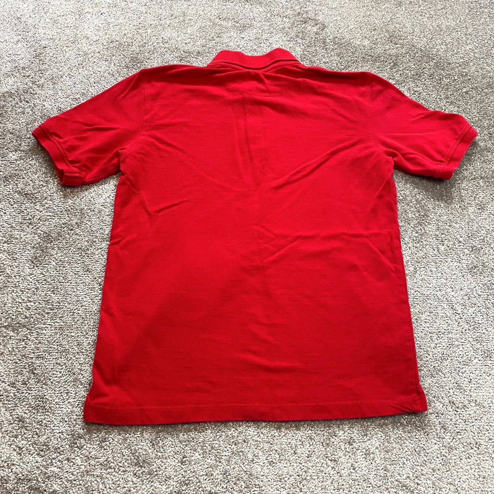 Faded Glory VINTAGE Faded Glory Polo Shirt Mens M Red Collared Golf Rugby Cotton Preppy Short Sleeve 42 Chest Classic Mens Size US M / EU 48-50 / 2 - 6 Thumbnail