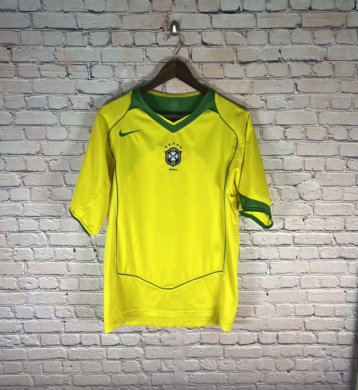 Nike Jersey Kaka Brazil x Nike Size US M / EU 48-50 / 2 - 2 Thumbnail