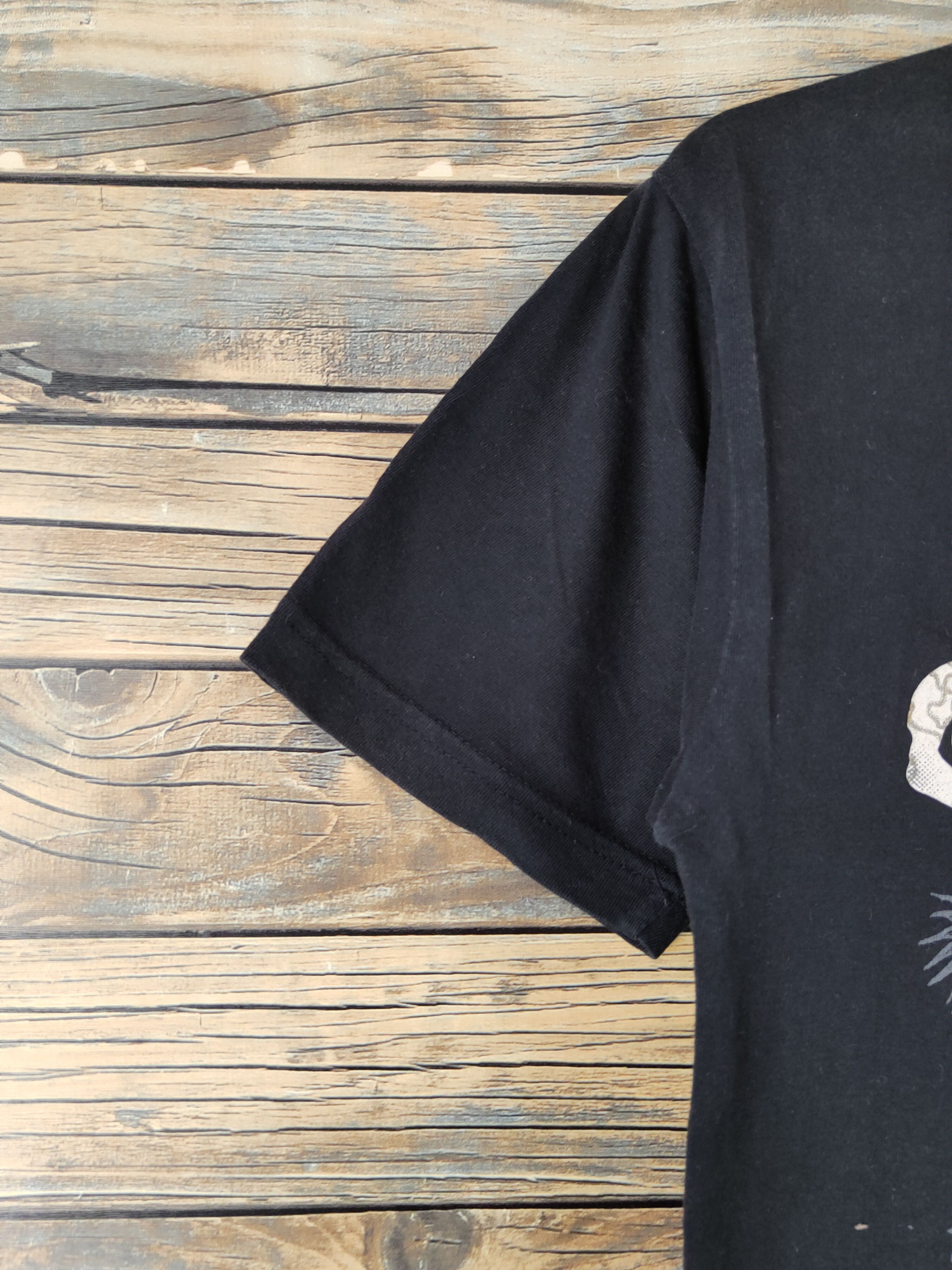 Japanese Brand DLL Cuze All Black Dragon Short Sleeve T-shirt #101 Size US S / EU 44-46 / 1 - 5 Thumbnail