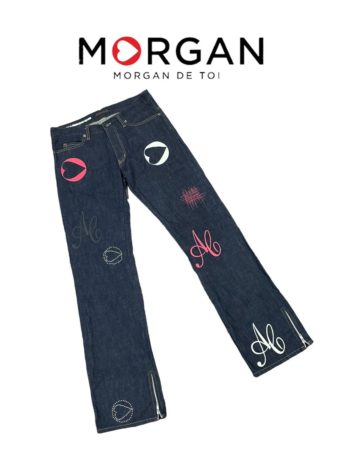 Designer Morgan Homme Sample 10th Anniversary Only One Denim Size US 34 / EU 50 - 6 Thumbnail