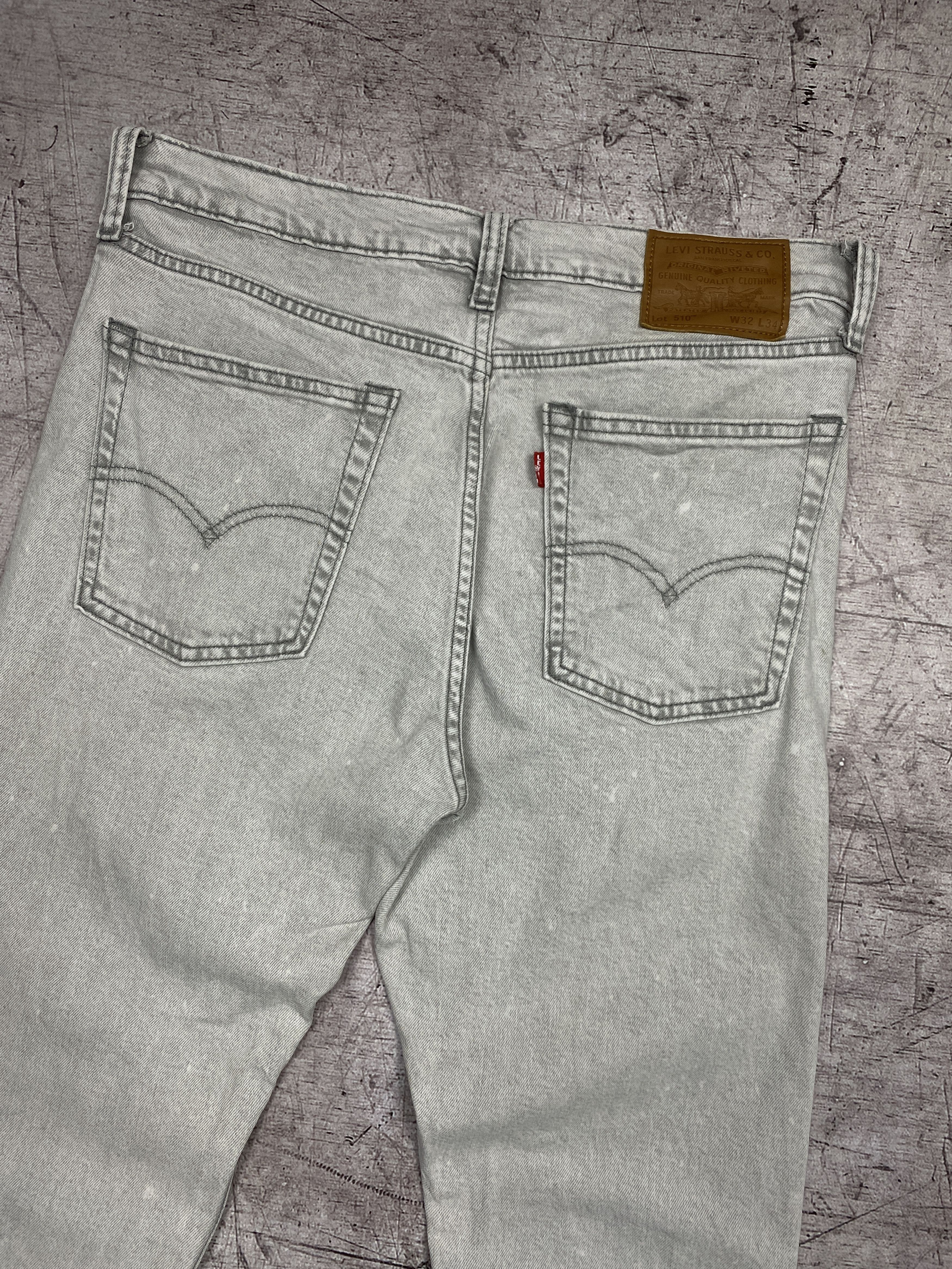 Levi's × Vintage Levis 510 Vintage Big E Premium Denim Pants Jeans Size US 32 / EU 48 - 2 Thumbnail