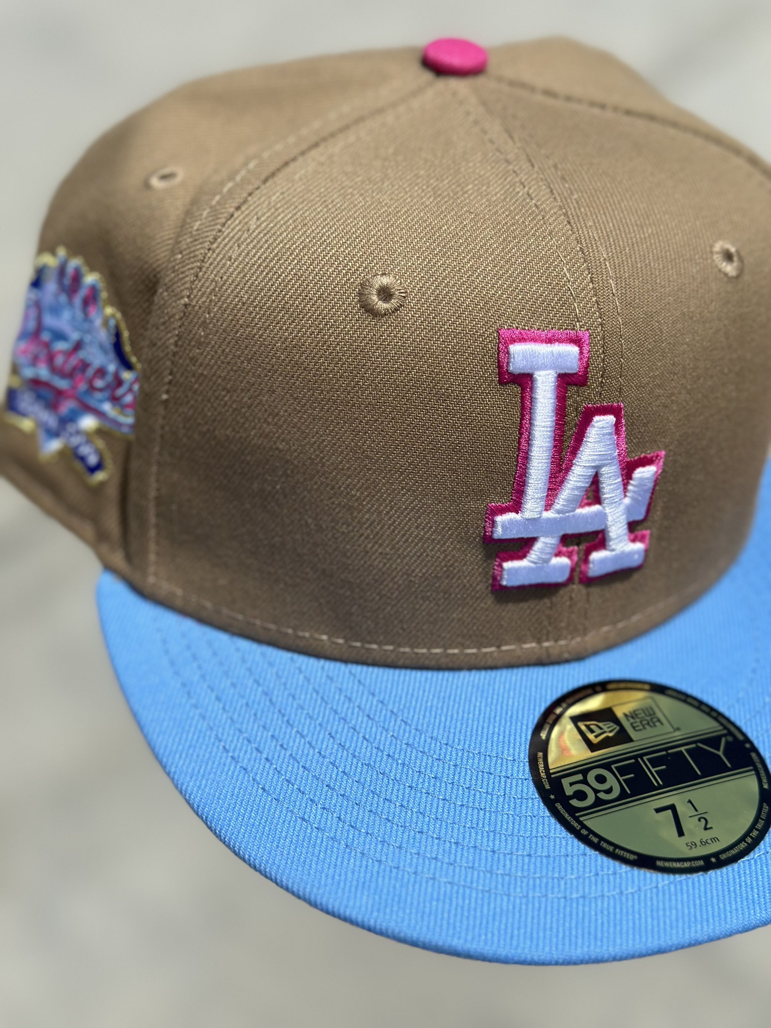 New Era 7 1/2 LA Dodgers 100th Anniversary Fitted Size ONE SIZE - 6 Thumbnail