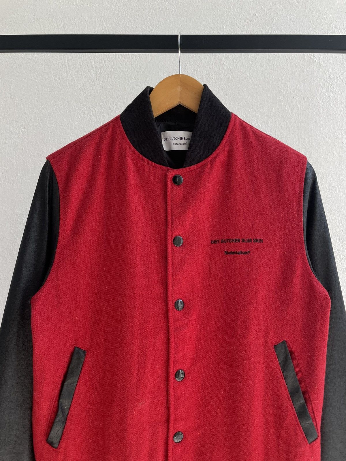 Diet Butcher Slim Skin Diet Butcher Slim Skin "Materialism" The Eyes Varisty Jacket Size US M / EU 48-50 / 2 - 5 Thumbnail