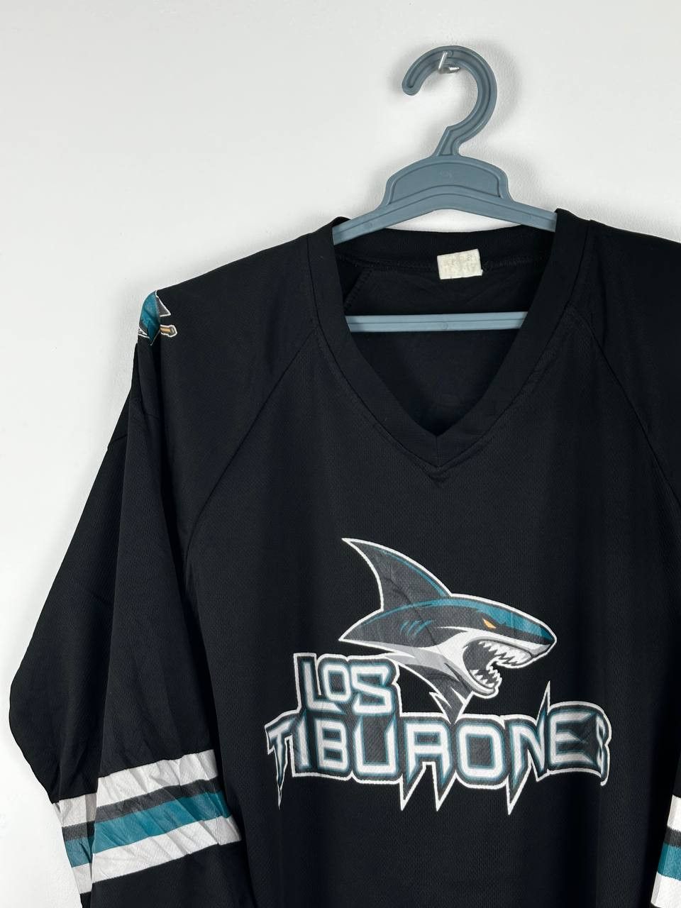 NHL × Vintage Vintage 90s San Jose Sharks Les Tiburones Hockey Jersey Size US M / EU 48-50 / 2 - 4 Thumbnail