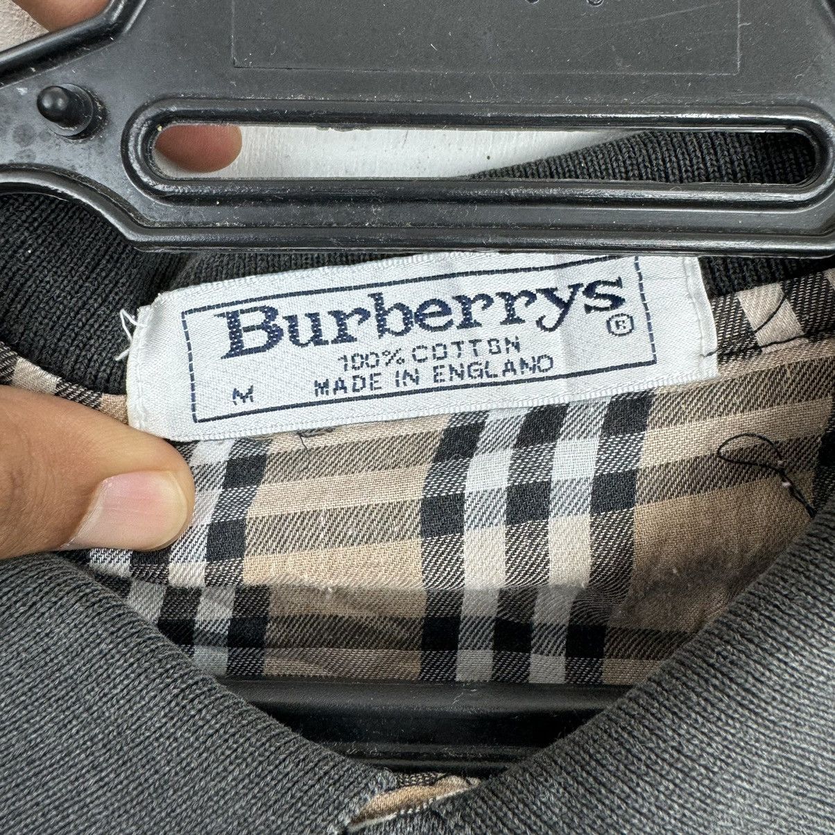Burberry × Vintage Vintage Sunfaded Burberrys Check Polo Tshirt Size US M / EU 48-50 / 2 - 4 Thumbnail