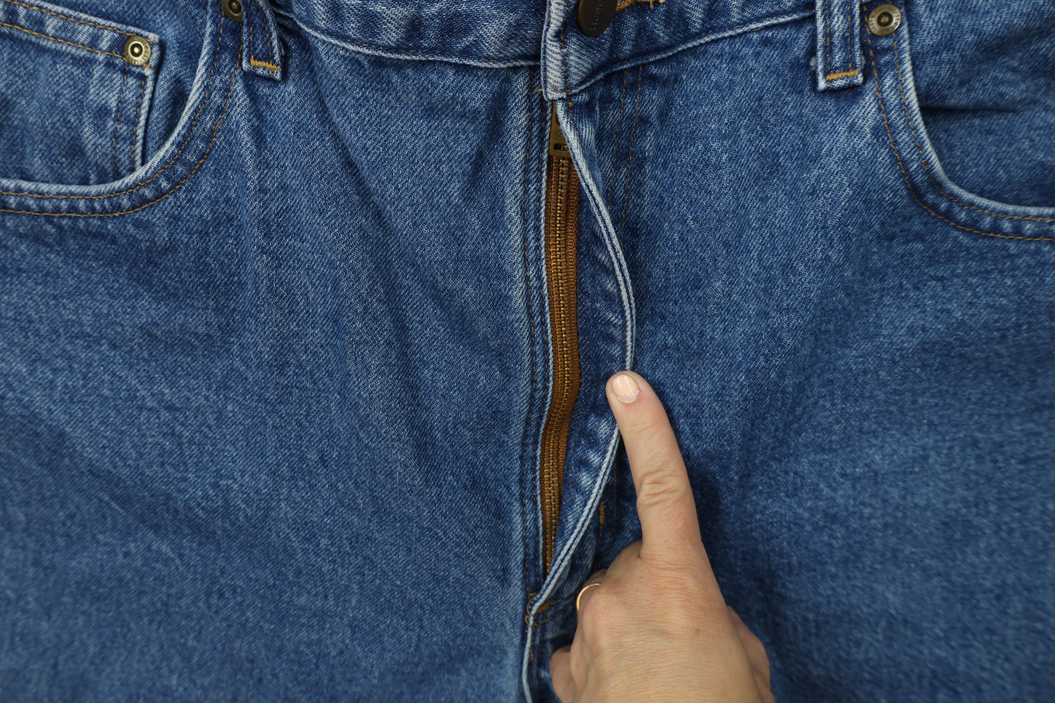 Carhartt Vintage Y2K Carhartt Spell Out Straight Leg Denim Jeans Blue Size US 40 / EU 56 - 5 Thumbnail