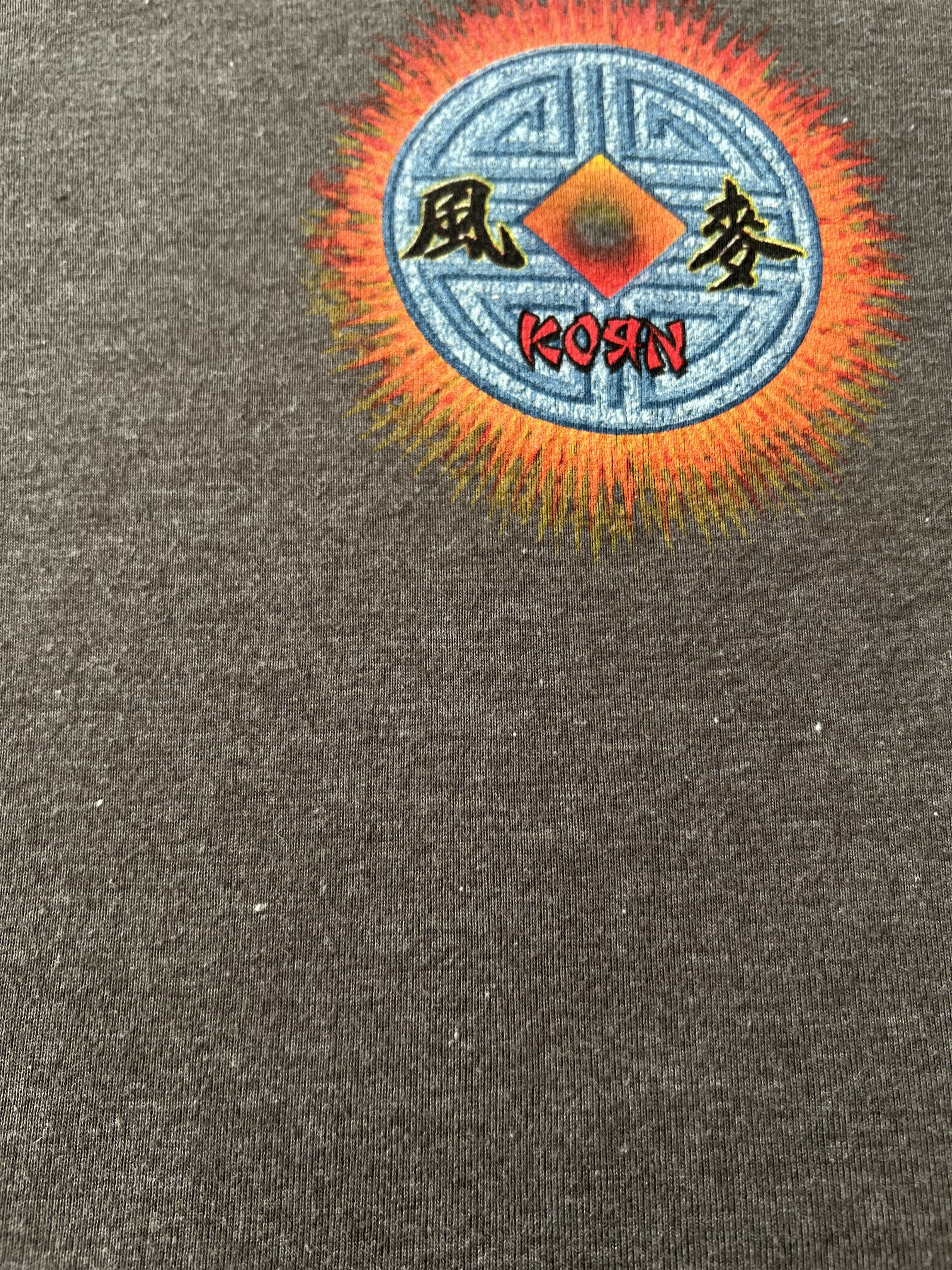 Band Tees Vintage 90s Korn Dragon Rock Band Y2k Long Sleeve T-shirt Size L / US 10 / IT 46 - 8 Thumbnail